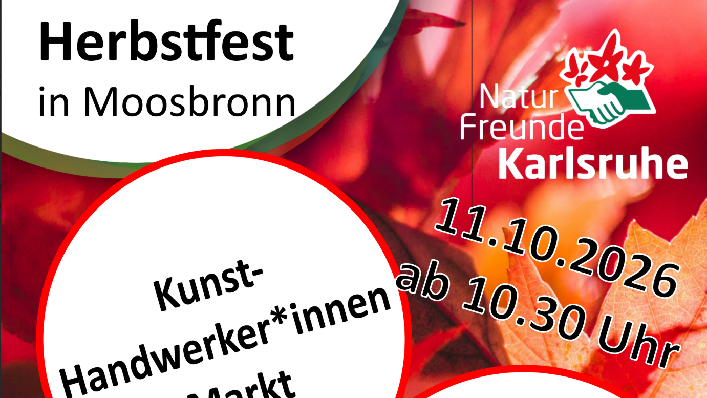 Herbstfest in Moosbronn (11. Oktober 2026)